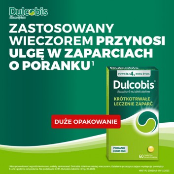 Dulcobis 5 mg, 60 tabletek - obrazek 2 - Apteka internetowa Melissa